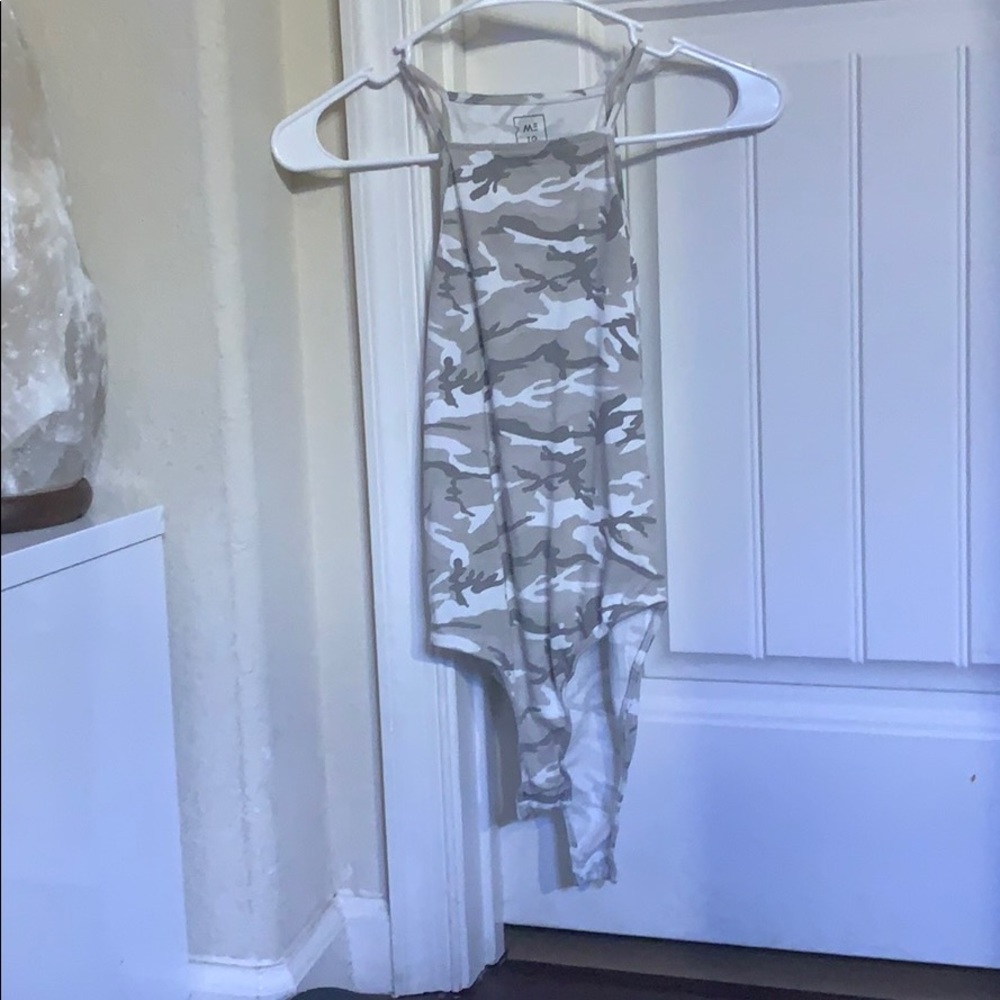 Me to We Camo Bodysuit